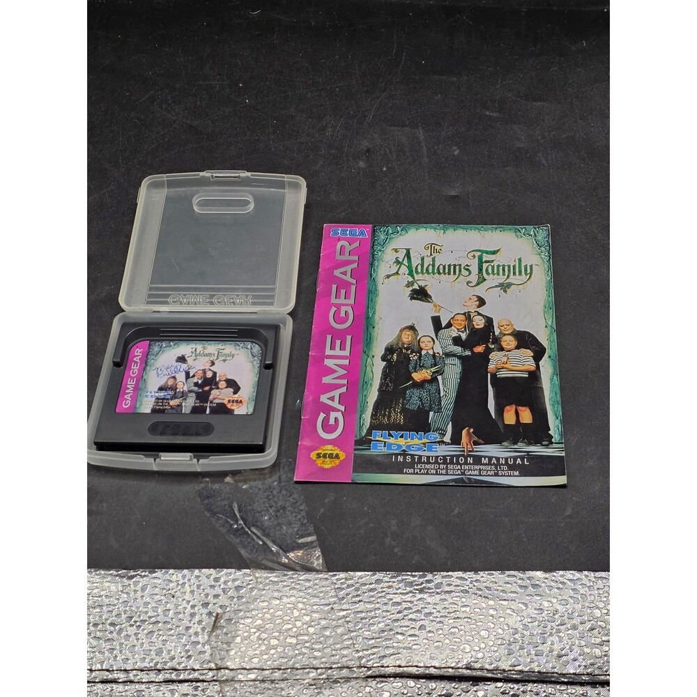 The Addams Family Game Gear Video Game